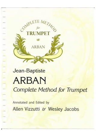 Arban complete method for trumpet   allen vizzutti