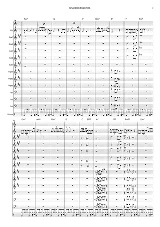 =======================================&
Am7
‘
G
‘
F Dm7 E7 F Fm6
Voz
=======================================&
œ»»»»
J ˆ««««
. ˆ«««« ‰
ˆ««««
j
ˆ««««
««««
««««
««««
ˆ ˆ ˆ œ»»»»
œ
£
»»»»
»»»»
»»»»
œœ ˙«««« Œ
««««
««««
ˆ ˆ ˆ««««
ˆ«««« ««««
ˆ œ»»»»
ˆ
£
««««
««««
««««
ˆˆ ˆ««««
ˆ«««« Ó ˆ
£
««««
««««
««««
ˆˆ«««« ««««
ˆ ˆ ˆ«««« £
««««
««««
««««ˆˆˆ ˙««««. Œ œ»»»»
»»»»
œ œ
£
»»»»
»»»»
»»»»
œœœ»»»»
»»»»
»»»»
»»»»
œ œœ »»»»
»»»»
œ. œ œ»»»»
Ó
Sxa1
=======================================&
##
#
w ∑ ∑ ∑ ∑ ∑ ∑ ˙»»»»
. œ»»»»
»»»»
œ nw
Sxa2
=======================================&
##
#
w ∑ ∑ ∑ ∑ ∑ ∑ ˙»»»»
. œ»»»»
»»»»
œ nw
Sxt1
=======================================&
##
w_
∑ ∑ ∑ ∑ ∑ ∑
˙»»»»
. œ»»»»
»»»»
œ_ bw_
Sxt2
=======================================&
## w ∑ ∑ ∑ ∑ ∑ ∑
˙»»»»
. œ»»»»
»»»»
œ_ bw_
Sxbr
=======================================&
##
#
w ∑ ∑ ∑ ∑ ∑ ∑ ∑ ∑
Tmpt1
=======================================&
## ∑ ∑ ∑ ∑ ∑ ∑
œ»»»»
œ»»»»
»»»»
œ ˙»»»»
∑ ∑
Tmpt2
=======================================&
## ∑ ∑ ∑ ∑ ∑ ∑ œ»»»» œ»»»»
»»»»
œ#˙«««« ∑ ∑
Tmpt3
=======================================&
## ∑ ∑ ∑ ∑ ∑ ∑ œ»»»» ««««
««««
#ˆ ˆ ˙«««« ∑ ∑
Tb1
=======================================?
∑ ∑ ∑ ∑ ∑ ∑
œ__»»»»
»»»» »»»»
œ_ œ_˙_»»»» ∑ ∑
Tb2
=======================================?
∑ ∑ ∑ ∑ ∑ ∑
œ_»»»» »»»» »»»»
œ œ ˙»»»» ∑ ∑
Tb3
=======================================?
∑ ∑ ∑ ∑ ∑ ∑
œ»»»» #œ»»»» »»»»
œ ˙»»»» ∑ ∑
Drums
=======================================/ ˆ
¿
«««««««« ««««««
¿¿¿««« «««
¿ ¿
ˆ«««««««« «««
««««««««
««««««
¿
ˆˆ
¿
ˆ
¿
ˆ
¿
«««««««« ««««««
¿¿««««««
¿¿
ˆ«««««««« «««
««««««««
««««««
¿ ¿¿
ˆˆ ˆ
¿
«««««««« ««««««
¿
ˆ
¿¿««««««
¿¿
«««««««««««
««««««««
««««««
¿
ˆ
¿
ˆˆ
¿ ¿
ˆ «««««««« ««««««
¿
ˆ
¿¿««««««
¿¿
«««««««««««
««««««««
««««««
ˆ
¿¿
ˆˆ
¿ ¿
ˆ «««««««« ««««««
¿
ˆ
¿¿««««««
¿¿
«««««««««««
««««««««
««««««
ˆ
¿¿
ˆ
¿
ˆ
¿
ˆ ˆ
¿
«««««««« ««««««
¿¿¿««««««
¿
«««««««««««
««««««««
««««««
ˆ
¿¿
ˆ
¿
ˆ ˆ
¿
«««««««« ««««««
ˆ
¿ ¿¿««««««
¿¿
«««««««««««
««««««««
««««««
¿
ˆ
¿
ˆ
¿
ˆ
¿
ˆ «««««««« ««««««
ˆ
¿ ¿¿««« «««
¿ ¿
«««««««««««
««««««««
««««««
¿
ˆ
¿
ˆ
¿
ˆ
¿
ˆ «««««««« ««««««
¿
ˆ
¿¿««««««
¿¿
«««««««««««
««««««««
««««««
ˆ
¿¿
ˆ
¿
ˆ
¿
ˆ
l
l
l
l
l
l
l
l
l
l
l
l
l
l
l
l
l
l
l
l
l
l
l
l
l
l
l l
l
l
l
l
l
l
l
l
l
l
l
l
l
l
l
l
l
l
l
l
l
l
l
l
l
ll
l
l
l
l
l
l
l
l
l
l
l
l
l
l
l
l
l
l
l
l
l
l
l
l
l
l l
l
l
l
l
l
l
l
l
l
l
l
l
l
l
l
l
l
l
l
l
l
l
l
l
l
l
19
l
l
l
l
l
l
l
l
l
l
l
l
l
l
l
l
l
l
l
l
l
l
l
l
l
l
l l
l
l
l
l
l
l
l
l
l
l
l
l
l
l
l
l
l
l
l
l
l
l
l
l
l
l l
l
l
l
l
l
l
l
l
l
l
l
l
l
l
l
l
l
l
l
l
l
l
l
l
l
l l
l
l
l
l
l
l
l
l
l
l
l
l
l
l
l
l
l
l
l
l
l
l
l
l
l
l l
l
l
l
l
l
l
l
l
l
l
l
l
l
l
l
l
l
l
l
l
l
l
l
l
l
l l
l
l
l
l
l
l
l
l
l
l
l
l
l
l
l
l
l
l
l
l
l
l
l
l
l
ll
l
l
l
l
l
l
l
l
l
l
l
l
l
l
l
l
l
l
l
l
l
l
l
l
l
l l
l
l
l
l
l
l
l
l
l
l
l
l
l
l
l
l
l
l
l
l
l
l
l
l
l
l l
l
l
l
l
l
l
l
l
l
l
l
l
l
l
l
l
l
l
l
l
l
l
l
l
l
l
=======================================&
Em7 Am9 Dm7 G C Bb6/9 A7 F6/9 Fm6/9 Em7
=======================================&
œ»»»»
»»»»
œ œ
£
»»»»
»»»»
»»»»
œœ œ»»»» ˆ«««« ««««
ˆ ˆ««««
j œ»»»»
. Ó ˆ««««
««««
ˆ ˆ
£
««««
««««
««««
ˆˆˆ««««
««««
««««
««««
ˆ ˆˆ ˆ««««£
˙««««£
Ó ««««
««««
««««
ˆˆˆˆ««««
««««
ˆ»»»»
»»»»
»»»»
»»»»
bœ œ œœ w »»»»
»»»»
œ œ
£
»»»»
»»»»
»»»»
œœœœ»»»» »»»»
»»»»
»»»»
œ œœ »»»» »»»»
œ.œ œ»»»»
œ»»»» Œ œ»»»»
»»»»
œ
£
»»»»
»»»»
»»»»
œœ œˆ««««
«««««
««««
««««
ˆ ˆ ˆ
=======================================&
##
#
∑ ∑ ∑ ∑ ˙««««
n˙««««
w
˙»»»»
. œ»»»»
»»»»
œ nœ»»»»
J ‰ Œ Ó ∑
=======================================&
###
∑ ∑ ∑ ∑ ˙««««
n˙««««
w ˙««««
. «««« ««««
ˆ ˆ œ»»»»
J ‰ Œ Ó ∑
=======================================&
## ∑ ∑ ∑ ∑ ˙»»»»
n˙»»»»
w
˙_»»»»
. »»»»
»»»»œ_ œ__ œ__»»»»»
J
‰ Œ Ó ∑
=======================================&
## ∑ ∑ ∑ ∑
˙««««
n˙_««««
w_
˙»»»»
. œ»»»»
»»»»
œ œ»»»»
J ‰ Œ Ó ∑
=======================================&
##
#
∑ ∑ ∑ ∑ ˙««««
n˙««««
w
˙»»»»
. œ»»»» »»»»
œ œ»»»»
J ‰ Œ Ó ∑
=======================================&
## ∑ ∑ ∑ ∑ ∑ ‰ œ»»»»
J »»»»
»»»»»
»»»»
#œœ œ
œ_»»»»
»»»»
œ_
Œ ∑ Œ
»»»»
»»»»
œ œ
‰ œ»»»»
J Œ ∑
=======================================&
## ∑ ∑ ∑ ∑ ∑ ‰ œ»»»»
J »»»»
»»»»»
»»»»
#œœ œ»»»»
»»»»
œ œ
Œ ∑ Œ »»»»
»»»»
œ œ ‰ œ»»»»
J Œ ∑
=======================================&
## ∑ ∑ ∑ ∑ ∑ ‰ œ»»»»
J »»»»
»»»»»
»»»»
#œœ œœ»»»»
»»»»
œŒ ∑ Œ »»»»
»»»»
œ œ ‰bœ»»»»
J Œ ∑
=======================================?
∑ ∑ ∑ ∑ ∑ ‰ œ»»»»
J »»»»
»»»»»
»»»»
#œ_œ__œ_
œ
___»»»»»
»»»»»
œ
___
Œ ∑ Œ
»»»»
»»»»
œ__œ__
‰
œ__»»»»»
J
Œ ∑
=======================================?
∑ ∑ ∑ ∑ ∑ ‰ œ»»»»
J#œ_»»»»
»»»»»
»»»»
œ__œ_œ__»»»»
»»»»
œ__
Œ ∑ Œ
»»»»
»»»»
œ_œ_
‰
œ_»»»»
J
Œ ∑
=======================================?
∑ ∑ ∑ ∑ ∑ ‰ œ»»»»
J »»»»
»»»»»
»»»»
#œ_œ__œ_œ_»»»»
»»»»
œ_
Œ ∑ Œ
bœ»»»»
»»»»
œ ‰ œ»»»»
J
Œ ∑
=======================================/ «««««««« ««««««
ˆ
¿ ¿¿««««««
¿¿
«««««««««««
««««««««
««««««
¿
ˆ
¿ ¿
ˆˆ ˆ
¿
«««««««« ««««««
¿
ˆ
¿¿««««««
¿¿
«««««««««««
««««««««
««««««
¿
ˆ
¿
ˆ
¿
ˆ
¿
ˆ «««««««« ««««««
ˆ
¿ ¿¿««««««
¿¿
«««««««««««
««««««««
««««««
ˆ
¿¿ ¿
ˆˆ ˆ
¿
«««««««« ««««««
¿
ˆ
¿¿««««««
¿¿
«««««««««««
««««««««
««««««
¿
ˆ
¿
ˆˆ
¿ ¿
ˆ «««««««« ««««««
ˆ
¿ ¿¿««««««
¿¿
«««««««« «««
««««««««
««««««
¿
ˆ
¿¿
ˆˆ ˆ
¿
«««««««« ««««««
ˆ
¿ ¿¿««««««
¿¿
«««««««««««
««««««««
««««««
ˆ
¿¿
ˆˆ
¿
ˆ
¿
«««««««« ««««««
ˆ
¿ ¿¿««««««
¿¿
«««««««« «««
««««««««
««««««
¿
ˆ
¿
ˆˆ
¿
ˆ
¿
«««««««« ««««««
¿
ˆ
¿¿««« «««
¿ ¿
«««««««««««
««««««««
««««««
¿
ˆ
¿
ˆ
¿
ˆ ˆ
¿
«««««««« ««««««
ˆ
¿ ¿¿««« «««
¿ ¿
«««««««« «««
««««««««
««««««
ˆ
¿ ¿
ˆ
¿
ˆ ˆ
¿
l
l
l
l
l
l
l
l
l
l
l
l
l
l
l
l
l
l
l
l
l
l
l
l
l
l
l l
l
l
l
l
l
l
l
l
l
l
l
l
l
l
l
l
l
l
l
l
l
l
l
l
l
l
28
l
l
l
l
l
l
l
l
l
l
l
l
l
l
l
l
l
l
l
l
l
l
l
l
l
l
l l
l
l
l
l
l
l
l
l
l
l
l
l
l
l
l
l
l
l
l
l
l
l
l
l
l
l l
l
l
l
l
l
l
l
l
l
l
l
l
l
l
l
l
l
l
l
l
l
l
l
l
l
l l
l
l
l
l
l
l
l
l
l
l
l
l
l
l
l
l
l
l
l
l
l
l
l
l
l
l l
l
l
l
l
l
l
l
l
l
l
l
l
l
l
l
l
l
l
l
l
l
l
l
l
l
ll
l
l
l
l
l
l
l
l
l
l
l
l
l
l
l
l
l
l
l
l
l
l
l
l
l
l l
l
l
l
l
l
l
l
l
l
l
l
l
l
l
l
l
l
l
l
l
l
l
l
l
l
l l
l
l
l
l
l
l
l
l
l
l
l
l
l
l
l
l
l
l
l
l
l
l
l
l
l
l l
l
l
l
l
l
l
l
l
l
l
l
l
l
l
l
l
l
l
l
l
l
l
l
l
l
l
GRANDES BOLEROS 2
 