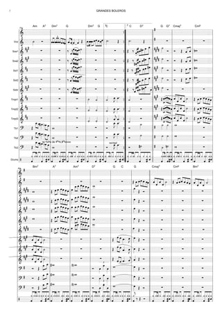 =======================================&
Am A7 Dm7 G Dm7 G C C D7
#
G G7 Cmaj7 Cm6
Voz
=======================================&
˙»»»»
Ó ˆ««««
««««
ˆˆ
£
««««
««««
««««
ˆˆˆ««««
««««
««««
««««
ˆˆˆ ˆ.««««
««««
ˆ ˆ««««
ˆ«««« Œ »»»»
»»»»
»»»»
œœœ»»»»
»»»»
œ œ»»»»»
»»»»
»»»»
»»»»»
œ œœœ ˙»»»»
. Œ ˙»»»»
. Œ
#
∑ ∑ ∑
Sxa1
=======================================&
##
#
∑ ∑ ‰
ˆ««««
j
»»»»
»»»»
»»»»
»»»»
œœœœ˙»»»» ∑ ∑ Œ ‰
««««««««
ˆˆœ»»»»
»»»»»
»»»»»
»»»»»»
#œ œ œ_ ##
## ˙»»»» Ó Ó Œ ««««
««««
ˆ ˆ nw
Sxa2
=======================================&
##
#
∑ ∑ ‰
ˆ««««
j
»»»»
»»»»
»»»»
»»»»
œœœœ˙»»»» ∑ ∑ Œ ‰
««««««««
#ˆˆœ»»»»
»»»»
»»»»»
»»»»»»
œ#œ œ ##
## ˙»»»» Ó Ó Œ «««« ««««
ˆ ˆ nw
Sxt1
=======================================&
## ∑ ∑ ‰ ˆ««««
j
»»»»
»»»»
»»»»
»»»»
œ_œœœ˙_»»»» ∑ ∑ Œ ‰
ˆ«««« ««««
#ˆ»»»»
»»»»»
»»»»»
»»»»»»œ œœ #œ ˙»»»»
##
#
Ó Ó Œ »»»»
»»»»
œ œ nw
Sxt2
=======================================&
## ∑ ∑ ‰ ˆ««««
j
»»»»
»»»»
»»»»
»»»»
œ_œœœ˙_»»»» ∑ ∑ Œ ‰
««««««««
ˆ_ˆ»»»»
»»»»»
»»»»»
»»»»»»#œ œ œ œ ##
# ˙»»»» Ó Ó Œ »»»»
»»»»
œ œ nw
Sxbr
=======================================&
##
#
∑ ∑ ‰
ˆ««««
j
»»»»
»»»»
»»»»
»»»»
œœ œœ˙»»»» ∑ ∑ Œ ‰«««« ««««
ˆ ˆ»»»»
»»»»»
»»»»»»
»»»»
œ #œœ
œ
##
## ˙»»»» Ó ∑ ∑
Tmpt1
=======================================&
## ∑ ∑ ∑ ˙»»»» ˙««««
˙«««« œ»»»»
J œ»»»»
.
˙«««« Ó Œ
##
# »»»»
»»»»
œœ»»»»
»»»»
»»»»
»»»»
œœœœ ˆ««««
««««««
«««
«««««
ˆ
ˆ
ˆ
˙»»»»
Œ œ»»»»
»»»»
œ œ»»»»
»»»»
»»»»
»»»»
œ œœ
Tmpt2
=======================================&
## ∑ ∑ ∑ ˙««««
˙««««
˙«««« œ»»»»
J œ»»»»
.
˙«««« Ó
##
#
Œ œ»»»»
»»»»
œœ»»»»
»»»»
»»»»
»»»»
œœœ ««««
««««««
«««
«««««ˆ
ˆ
ˆ
ˆ
˙»»»»
Œ »»»»
»»»»
œ œ »»»»
»»»»
»»»»
»»»»
œ œ œœ
Tmpt3
=======================================&
## ∑ ∑ ∑
˙««««
˙««««
˙«««« ˆ««««
j ˆ««««
. ˙«««« Ó
##
#
Œ »»»»
»»»»
œœ»»»»
»»»»
»»»»
»»»»
œœœœ ««««
««««««
«««
«««««ˆ
ˆ
ˆ
ˆ
˙»»»»
Œ »»»»
»»»»
œ œ œ»»»»
»»»»
»»»»
»»»»
œ œœ
Tb1
=======================================?
Œ
œ__»»»» »»»»
œ_#œ_»»»» bœ»»»» »»»»
œ w ∑ ∑ Ó
œ__»»»»
J œ__»»»»
.
Ó
˙_»»»» # ˙»»»»
˙»»»»
w
∑
Tb2
=======================================?
Œ
œ__»»»» »»»»
œ_
na falta de 4ºtb,8ªbaixo
#œ_»»»» bœ»»»» »»»»
œ w ∑ ∑ Ó
œ_»»»»
J œ_»»»»
.
Ó ˙»»»» # ˙»»»»
˙»»»»
w ∑
Tb3
=======================================?
Œ
œ__»»»» »»»»
œ_#œ_»»»» bœ»»»» »»»»
œ w ∑ ∑ Ó
normal
œ»»»»
J œ»»»»
.
Ó #˙»»»»
# ˙»»»»
n˙»»»» w ∑
Drums
=======================================/ «««««««« ««««««
ˆ
¿ ¿¿««« «««
¿ ¿
«««««««« «««
««««««««
««««««
¿
ˆ
¿¿
ˆˆ ˆ
¿
««««««««««««««
ˆ
¿¿¿««««««
¿¿
«««««««««««
««««««««
««««««
ˆ
¿¿
ˆ
¿
ˆˆ
¿
«««««««« ««««««
ˆ
¿ ¿¿««« «««
¿ ¿
«««««««««««
««««««««
««««««
ˆ
¿¿
ˆˆ
¿¿
ˆ ««««««««««««««
¿
ˆ
¿¿««««««
¿¿
«««««««« «««
««««««««
««««««
ˆ
¿ ¿
ˆˆ
¿
ˆ
¿
«««««««« ««««««
¿
ˆ
¿¿««««««
¿¿
«««««««« «««
««««««««
««««««
¿
ˆ
¿¿
ˆˆ ˆ
¿
«««««««« ««« «««
¿
ˆ
¿ ¿««« «««
¿ ¿
«««««««« «««
««««««««
««««««
¿
ˆ
¿
ˆˆ
¿
ˆ
¿
««««««««««««««
¿
ˆ
¿¿¿«««
««««««««
¿
ˆ
¿«««
««««««««
««««««
¿
ˆ
¿
ˆˆ
¿
«««««««« ««««««
ˆ
¿ ¿¿««««««
¿¿
«««««««« «««
««««««««
««««««
¿
ˆ
¿
ˆ
¿
ˆ ˆ
¿
«««««««« ««««««
ˆ
¿ ¿¿««« «««
¿ ¿
«««««««««««
««««««««
««««««
ˆ
¿¿ ¿
ˆˆˆ
¿
l
l
l
l
l
l
l
l
l
l
l
l
l
l
l
l
l
l
l
l
l
l
l
l
l
l
l l
l
l
l
l
l
l
l
l
l
l
l
l
l
l
l
l
l
l
l
l
l
l
l
l
l
l
37
l
l
l
l
l
l
l
l
l
l
l
l
l
l
l
l
l
l
l
l
l
l
l
l
l
l
l l
l
l
l
l
l
l
l
l
l
l
l
l
l
l
l
l
l
l
l
l
l
l
l
l
l
l l
l
l
l
l
l
l
l
l
l
l
l
l
l
l
l
l
l
l
l
l
l
l
l
l
l
l ”
”
”
”
”
”
”
”
”
”
”
”
”
”
”
”
”
”
”
”
”
”
”
”
”
”
”
{
{
{
{
{
{
{
{
{
{
{
{
{
{
1.
l
l
l
l
l
l
l
l
l
l
l
l
l
l
l
l
l
l
l
l
l
l
l
l
l
l
ll
l
l
l
l
l
l
l
l
l
l
l
l
l
l
l
l
l
l
l
l
l
l
l
l
l
l
2.
l
l
l
l
l
l
l
l
l
l
l
l
l
l
l
l
l
l
l
l
l
l
l
l
l
l
l l
l
l
l
l
l
l
l
l
l
l
l
l
l
l
l
l
l
l
l
l
l
l
l
l
l
l l
l
l
l
l
l
l
l
l
l
l
l
l
l
l
l
l
l
l
l
l
l
l
l
l
l
l
=======================================&
# Bm7 A7 Am7 D7 G C G Cmaj7 Cm6 Bm7
=======================================&
# ∑ ∑ ∑ ∑ ∑ Œ »»»»
»»»»
œ œ»»»»
»»»»
»»»»
»»»»
œ œ œœ ««««
««««««
«««
«««««ˆ
ˆ
ˆ
ˆ
˙»»»»
Œ «««« ««««
ˆ ˆˆ««««
««««
««««
««««
ˆ ˆ ˆ ˆ««««
««««««
«««
«««««
ˆ
ˆ
ˆ
˙««««
=======================================&
##
## w Œ œ»»»»
»»»»
œ œ»»»»
»»»»
»»»»
»»»»
œ œ œ œ»»»»
»»»»
»»»»
œ__œ__ œ
___»»»»»
»»»»
»»»» »»»
œ__œ__œ_ w__
∑
œ»»»» Œ Ó ∑ ∑ ∑
=======================================&
##
## w Œ œ»»»»
»»»»
œ »»»»
»»»»
»»»»
»»»»
œœ œ œ œ»»»»
»»»»
»»»»
œ_œ_ »»»»
»»»»
»»»»
»»»»
œ__œ_œ_œ w_
∑ œ»»»» Œ Ó ∑ ∑ ∑
=======================================&
##
# w Œ
»»»»
»»»»
œ œ_ œ_»»»»
»»»»
»»»»
»»»»
œ_œ œ œ_»»»»
œ_»»»»
»»»»
œ_ œ__»»»»
»»»»
»»»»
»»»»
œ_œ_œ w_
∑
œ»»»» Œ Ó ∑ ∑ ∑
=======================================&
##
# w Œ
»»»»
»»»»
œ œ_ »»»»
»»»»
»»»»
»»»»
œ_œ_œ œ œ_»»»» »»»»
»»»»
œ œ œ_»»»»
»»»»
»»»»
»»»»
œ œ œ w ∑ œ»»»» Œ Ó ∑ ∑ ∑
=======================================&
##
## ∑ Œ œ»»»»
»»»»
œ œ»»»»
»»»»
»»»»
»»»»
œ œ œ œ»»»»
œ__»»»»
»»»»
œ__ œ___»»»»»
»»»»
»»»»
»»»
œ__œ__œ_ w__
∑ œ»»»» Œ Ó ∑ ∑ ∑
=======================================&
##
#
««««
««««««
«««
«««««ˆ ˆ ˆ ˆ ˙»»»»
∑ ∑ ∑ Œ
»»»»
»»»»
œ œ œ»»»»
. œ»»»»
J œ»»»» Œ Ó ∑ ∑ ∑
=======================================&
##
#
ˆ««««
««««««
«««
«««««
ˆ
ˆ
ˆ
˙»»»»
∑ ∑ ∑ Œ »»»»
»»»»
œ œ
ˆ««««
. œ»»»»
J œ»»»»
Œ Ó ∑ ∑ ∑
=======================================&
##
#
ˆ««««
««««««
«««
«««««
ˆ
ˆ
ˆ
˙»»»»
∑ ∑ ∑ Œ ˆ««««
««««
ˆ ˆ««««
. ˆ««««
j ˆ««««
Œ Ó ∑ ∑ ∑
=======================================?
# Ó Œ
»»»»
»»»»œ œ_ #w_ (n)w_
Ó
£
œ»»»»
œ»»»» œ»»»»
w œ»»»» Œ Ó ∑ ∑ ∑
=======================================?
# Ó Œ
»»»»
»»»»œ œ_ #w_ (n)w_
Ó œ»»»»
£
œ»»»» œ»»»»
w œ»»»» Œ Ó ∑ ∑ ∑
=======================================?
# Ó Œ
œ»»»»
»»»»
œ_ #w_ (n)w_
Ó œ»»»»
£
œ»»»» œ»»»»
w œ»»»» Œ Ó ∑ ∑ ∑
=======================================/ «««««««« ««««««
¿
ˆ
¿¿««««««
¿¿
«««««««««««
««««««««
««««««
¿
ˆ
¿
ˆˆ
¿ ¿
ˆ «««««««« ««««««
¿
ˆ
¿¿««««««
¿¿
«««««««««««
««««««««
««««««
¿
ˆ
¿
ˆˆ
¿
ˆ
¿
«««««««« ««««««
ˆ
¿ ¿¿««««««
¿¿
«««««««« «««
««««««««
««««««
¿
ˆ
¿
ˆˆ
¿
ˆ
¿
«««««««« ««««««
ˆ
¿ ¿¿««««««
¿¿
«««««««««««
««««««««
««««««
¿
ˆ
¿
ˆ
¿
ˆ
¿
ˆ «««««««« ««««««
¿
ˆ
¿¿««« «««
¿ ¿
«««««««« «««
««««««««
««««««
ˆ
¿ ¿
ˆˆ
¿
ˆ
¿ ¿«««
j
œ
‰ Œ Ó «««««««« ««««««
ˆ
¿ ¿¿««««««
¿¿
«««««««««««
««««««««
««««««
ˆ
¿¿ ¿
ˆˆˆ
¿
«««««««« ««««««
ˆ
¿ ¿¿««««««
¿¿
«««««««««««
««««««««
««««««
ˆ
¿¿
ˆ
¿
ˆ
¿
ˆ «««««««« ««««««
¿
ˆ
¿¿««««««
¿¿
«««««««« «««
««««««««
««««««
¿
ˆ
¿ ¿
ˆˆ ˆ
¿
l
l
l
l
l
l
l
l
l
l
l
l
l
l
l
l
l
l
l
l
l
l
l
l
l
l
l l
l
l
l
l
l
l
l
l
l
l
l
l
l
l
l
l
l
l
l
l
l
l
l
l
l
l
46
l
l
l
l
l
l
l
l
l
l
l
l
l
l
l
l
l
l
l
l
l
l
l
l
l
l
l l
l
l
l
l
l
l
l
l
l
l
l
l
l
l
l
l
l
l
l
l
l
l
l
l
l
l l
l
l
l
l
l
l
l
l
l
l
l
l
l
l
l
l
l
l
l
l
l
l
l
l
l
l l
l
l
l
l
l
l
l
l
l
l
l
l
l
l
l
l
l
l
l
l
l
l
l
l
l
l l
l
l
l
l
l
l
l
l
l
l
l
l
l
l
l
l
l
l
l
l
l
l
l
l
l
ll
l
l
l
l
l
l
l
l
l
l
l
l
l
l
l
l
l
l
l
l
l
l
l
l
l
l l
l
l
l
l
l
l
l
l
l
l
l
l
l
l
l
l
l
l
l
l
l
l
l
l
l
l l
l
l
l
l
l
l
l
l
l
l
l
l
l
l
l
l
l
l
l
l
l
l
l
l
l
l l
l
l
l
l
l
l
l
l
l
l
l
l
l
l
l
l
l
l
l
l
l
l
l
l
l
l
GRANDES BOLEROS3
 