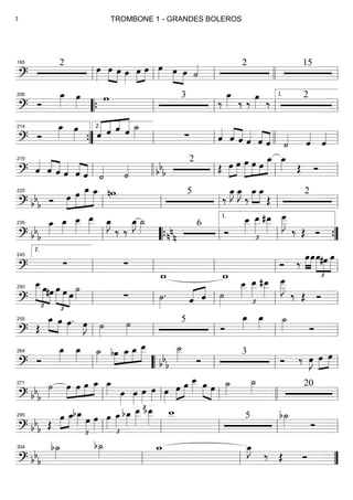 ==========================?
2
œ»»»»
œ»»»» »»»»
œ œ»»»»
œ»»»»
»»»»
œ œ»»»» œ»»»» »»»»
œ ˙«««« 2 15
ll
185
ll ll llll ll
==========================? Ó
œ_»»»» œ»»»»
w 3
‰
œ_»»»» ‰ ‰ œ»»»» ‰
2206
““{ ll ll ll ll
1.
==========================? Ó
œ_»»»» œ»»»» «««««
«««« ««««
«««««
ˆ ˆ ˆ ˆ ˙_»»»» ∑ ˆ««««
ˆ««««
««««
ˆ ˆ««««
ˆ««««
««««
ˆ ˙«««« ˆ««««
ˆ««««
””{
214
ll
2.
ll llll ll
==========================? ˆ««««
ˆ««««
««««
ˆ ˆ««««
ˆ««««
««««
ˆ ˙«««« ˙««««
2
bb
b Œ œ»»»»
»»»»
œ »»»»»
»»»»
»»»
»»»»»
œ œ œ œ_ œ_»»»» Œ Óll
219
llll ll ll ll
==========================? bb
b Ó œ»»»»
»»»»»
»»»»»»
»»»»»
œ œ_ œ_ nw 5
‰
œ_»»»»
J œ_»»»»
J
‰
œ_»»»»
»»»»
œ_
Œ
2
ll
225
ll ll ll ll
==========================? bb
b
œ_»»»»
œ_»»»»
œ__»»»»
œ__»»»»»
œ_»»»»
J
‰ ‰
œ_»»»»
J ˙_»»»» 6
nn
n Ó
œ__»»»»
£
œ__»»»»»
#œ__»»»»»
œ
___»»»»»
J
‰ Œ Ó
ll
235
llll““{ ll ll
1.
””{
==========================?
∑ ∑
w_ w_
Ó ‰ œ»»»»
»»»»
œœ
£
»»»»»
»»»»
»»»»»
#œ œ
ll
2.
245
ll ll ll ll
==========================? £
»»»»»
»»»» »»»»
œ__œ#œ œ
£
»»»»»
»»»»»
»»»»
œ œ
˙»»»» ∑ ˙»»»»
. ˆ«««« ««««
ˆ ˙»»»»
œ__»»»»
£
œ__»»»»»
#œ__»»»»»
œ
___»»»»»
J
‰ Œ Óll
250
ll ll ll ll
==========================? Œ
»»»» »»»»
œ_ œ œ»»»»
. œ»»»»
J ˙»»»»
˙»»»»
5
Ó
œ_»»»»
œ_»»»»
˙_»»»» Óll
255
ll ll ll ll
==========================? Ó
œ_»»»»
œ_»»»»
˙_»»»» »»»»
»»»»
»»»»
»»»»»bœ œ_ œ_ œ__
bbb
˙__»»»» Ó
3
Ó ‰ œ»»»»
J œ»»»»
»»»»
œ
ll
264
llll““ ll ll ll
==========================? bbb
˙»»»»
œ»»»»
»»»»
»»»»
»»»»œ œ œ_ œ_»»»» œ»»»»
œ»»»»
£
œ»»»»
œ»»»» œ»»»»
œ»»»»
»»»»
œ œ__»»»» »»»» »»»»
œ œ ˙_»»»»
˙_»»»» 20
ll
271
ll ll llll ll
==========================? bbb Œ
»»»»
»»»»
œ œ_bœ_»»»»
£
œ»»»»
œ»»»»
œ»»»»
£
œ_»»»»
bœ_»»»»
œ__»»»»»
bœ__»»»»»
w__ 5 b˙_»»»» Óll
295
ll ll ll ll
==========================? bb
b
b˙_»»»»
b˙_»»»» w_ œ_»»»»
J
‰ Œ Óll
304
ll ””
TROMBONE 1 - GRANDES BOLEROS3
 