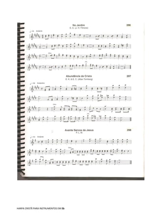 HARPA CRISTÃ PARA INSTRUMENTOS EM Eb
 