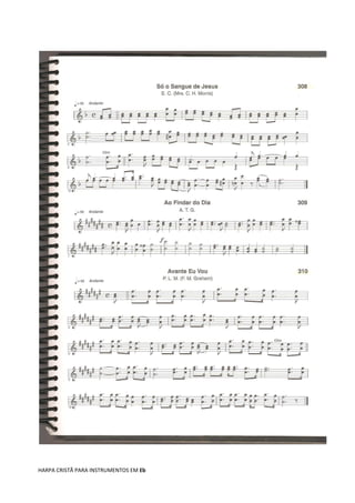 HARPA CRISTÃ PARA INSTRUMENTOS EM Eb
 