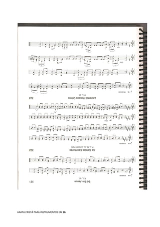 HARPA CRISTÃ PARA INSTRUMENTOS EM Eb
 