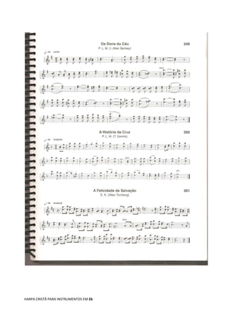 HARPA CRISTÃ PARA INSTRUMENTOS EM Eb
 