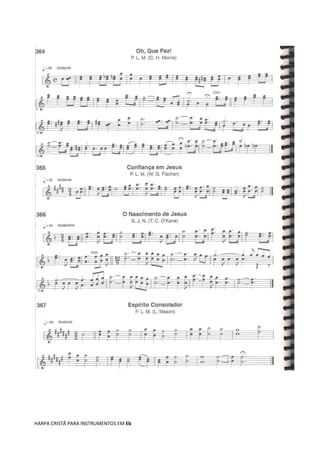 HARPA CRISTÃ PARA INSTRUMENTOS EM Eb
 