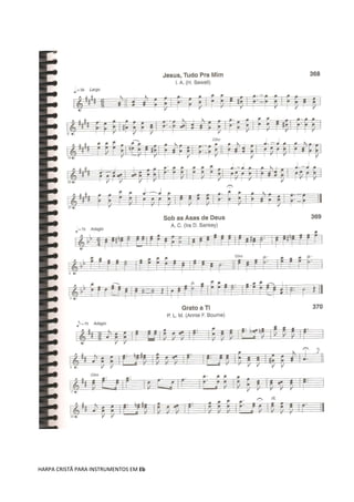 HARPA CRISTÃ PARA INSTRUMENTOS EM Eb
 