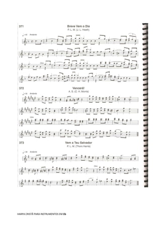 HARPA CRISTÃ PARA INSTRUMENTOS EM Eb
 