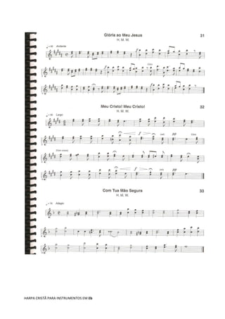 HARPA CRISTÃ PARA INSTRUMENTOS EM Eb
 