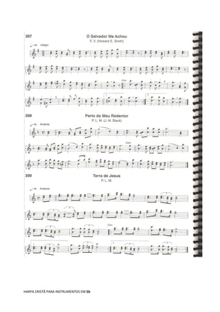 HARPA CRISTÃ PARA INSTRUMENTOS EM Eb
 