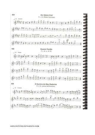 HARPA CRISTÃ PARA INSTRUMENTOS EM Eb
 