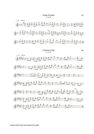 HARPA CRISTÃ PARA INSTRUMENTOS EM Eb
 