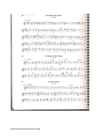 HARPA CRISTÃ PARA INSTRUMENTOS EM Eb
 