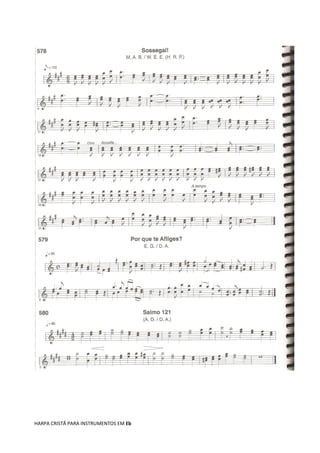 HARPA CRISTÃ PARA INSTRUMENTOS EM Eb
 