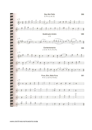 HARPA CRISTÃ PARA INSTRUMENTOS EM Eb
 