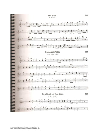 HARPA CRISTÃ PARA INSTRUMENTOS EM Eb
 
