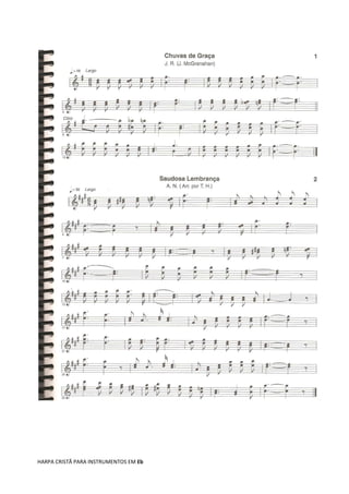 HARPA CRISTÃ PARA INSTRUMENTOS EM Eb
 