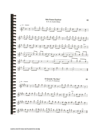 HARPA CRISTÃ PARA INSTRUMENTOS EM Eb
 