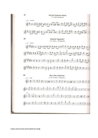 HARPA CRISTÃ PARA INSTRUMENTOS EM Eb
 