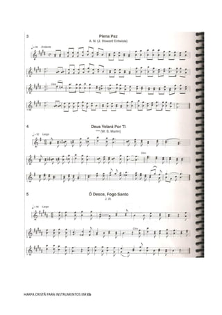 HARPA CRISTÃ PARA INSTRUMENTOS EM Eb
 