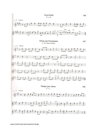 HARPA CRISTÃ PARA INSTRUMENTOS EM Eb
 