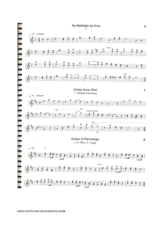 HARPA CRISTÃ PARA INSTRUMENTOS EM Eb
 