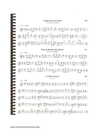 HARPA CRISTÃ PARA INSTRUMENTOS EM Eb
 