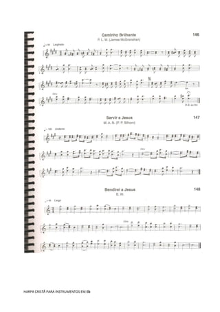 HARPA CRISTÃ PARA INSTRUMENTOS EM Eb
 