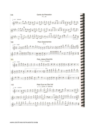 HARPA CRISTÃ PARA INSTRUMENTOS EM Eb
 