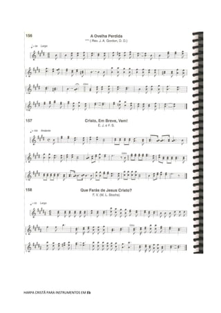 HARPA CRISTÃ PARA INSTRUMENTOS EM Eb
 