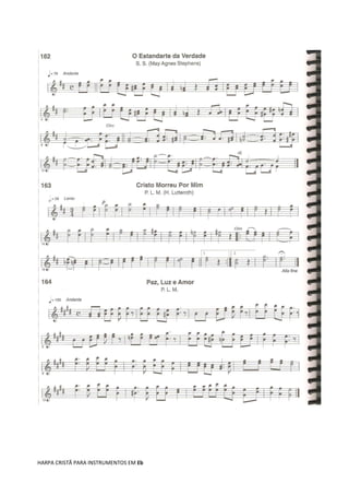 HARPA CRISTÃ PARA INSTRUMENTOS EM Eb
 