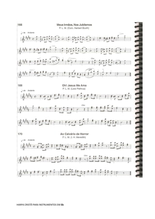HARPA CRISTÃ PARA INSTRUMENTOS EM Eb
 