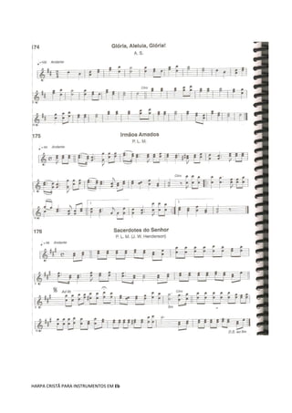 HARPA CRISTÃ PARA INSTRUMENTOS EM Eb
 