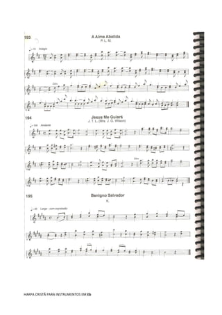 HARPA CRISTÃ PARA INSTRUMENTOS EM Eb
 