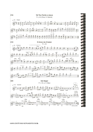HARPA CRISTÃ PARA INSTRUMENTOS EM Eb
 