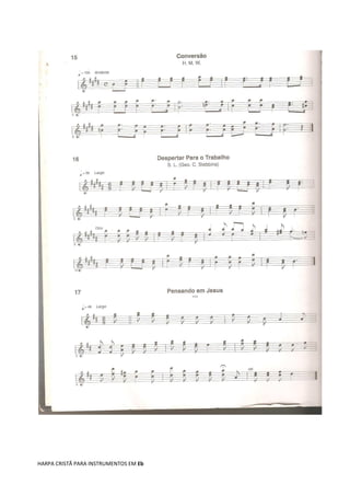 HARPA CRISTÃ PARA INSTRUMENTOS EM Eb
 