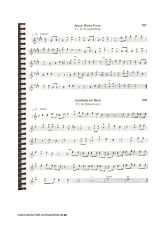 HARPA CRISTÃ PARA INSTRUMENTOS EM Eb
 