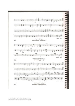 HARPA CRISTÃ PARA INSTRUMENTOS EM Eb
 