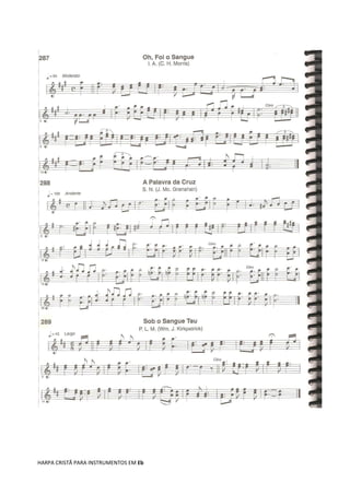 HARPA CRISTÃ PARA INSTRUMENTOS EM Eb
 