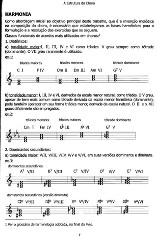 A Estrutura do Choro