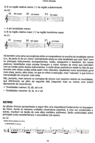 A Estrutura do Choro