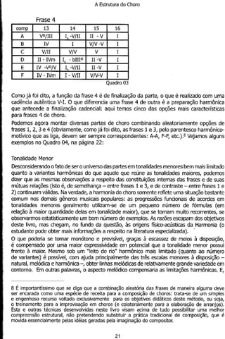 A Estrutura do Choro