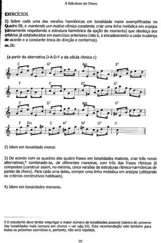 A Estrutura do Choro