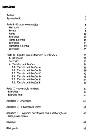 A Estrutura do Choro