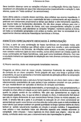 A Estrutura do Choro