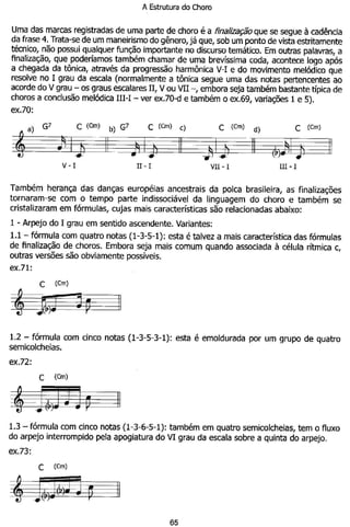 A Estrutura do Choro