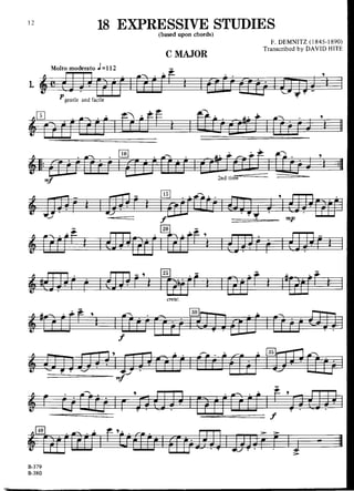 4 ESTUDOS DE EXPRESSÃO
Baseado em arpejos de escalas maiores
 