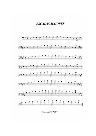 Apostila do Trombone Vara - Jorge Nobre