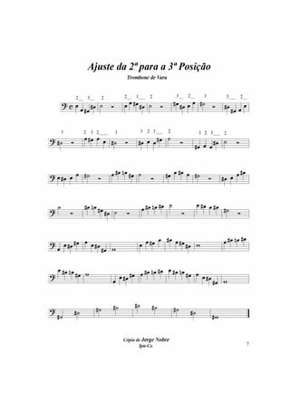Apostila do Trombone Vara - Jorge Nobre