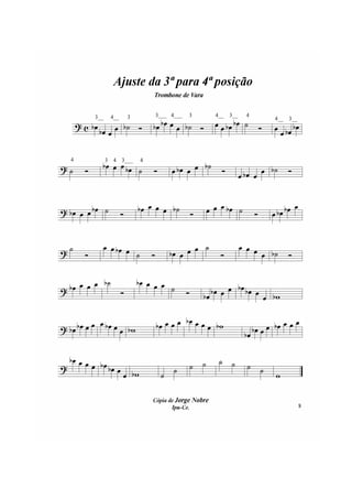 Apostila do Trombone Vara - Jorge Nobre