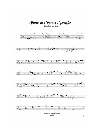 Apostila do Trombone Vara - Jorge Nobre